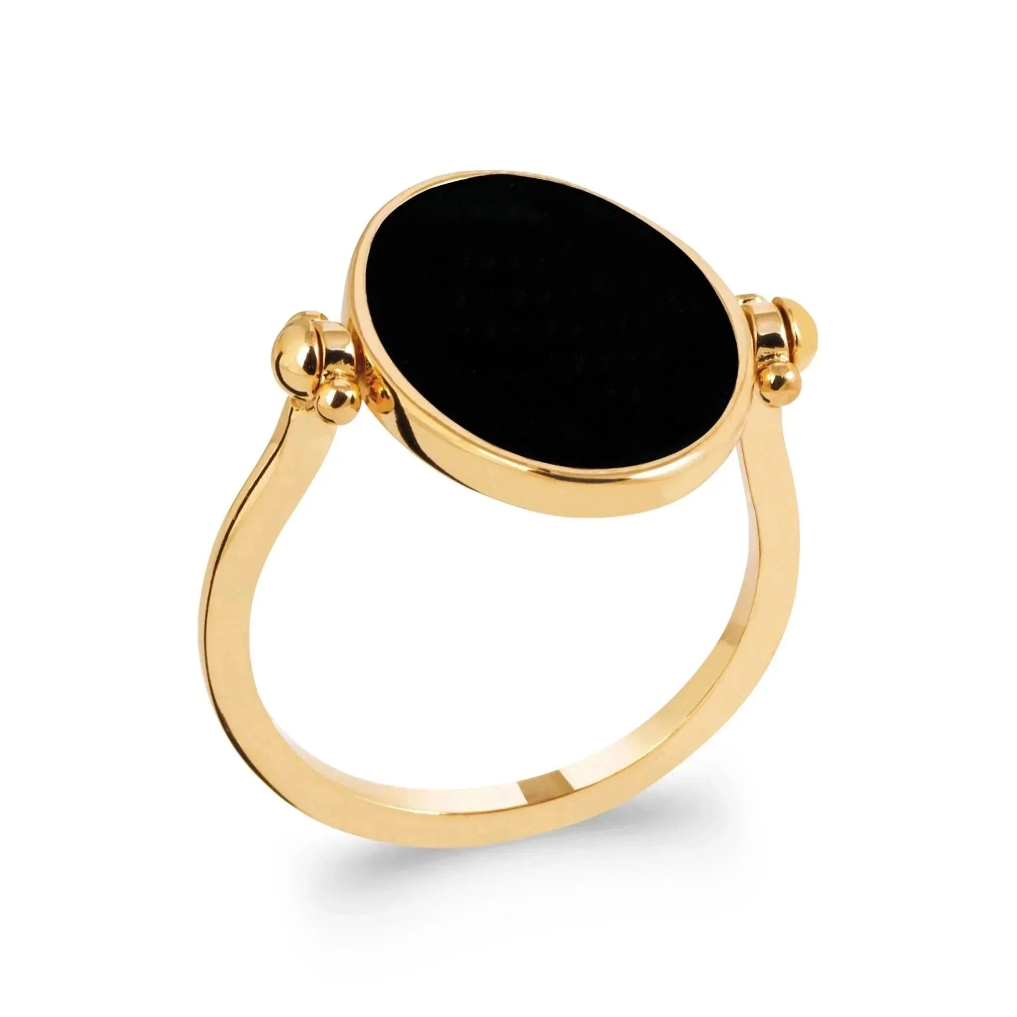 Bagues Dorjoy Bague Amandine Noire