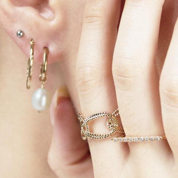 Bagues Dorjoy Bague Anouk