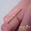 Bagues Dorjoy Bague Barre