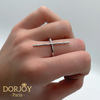 Bagues Dorjoy Bague Barre