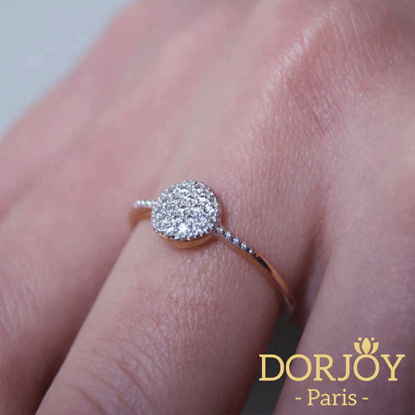 Bagues Dorjoy Bague Cléopatre Cristal