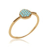 Bagues Dorjoy Bague Cléopatre Turquoise