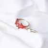 Bagues Dorjoy Bague Corail