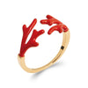 Bagues Dorjoy Bague Corail