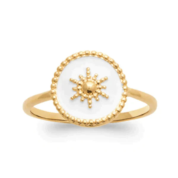Bagues Dorjoy Bague Helia Blanche