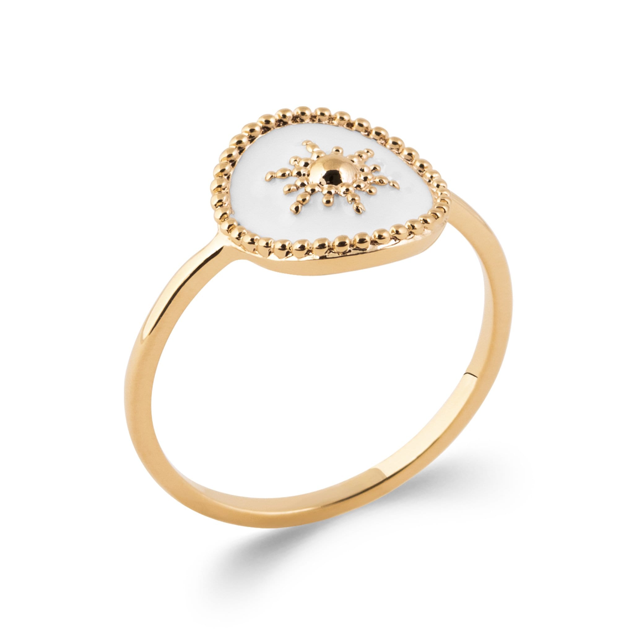 Bagues Dorjoy Bague Helia Blanche