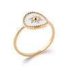 Bagues Dorjoy Bague Helia Blanche