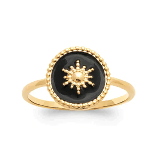 Bagues Dorjoy Bague Helia Noire