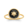 Bagues Dorjoy Bague Helia Noire