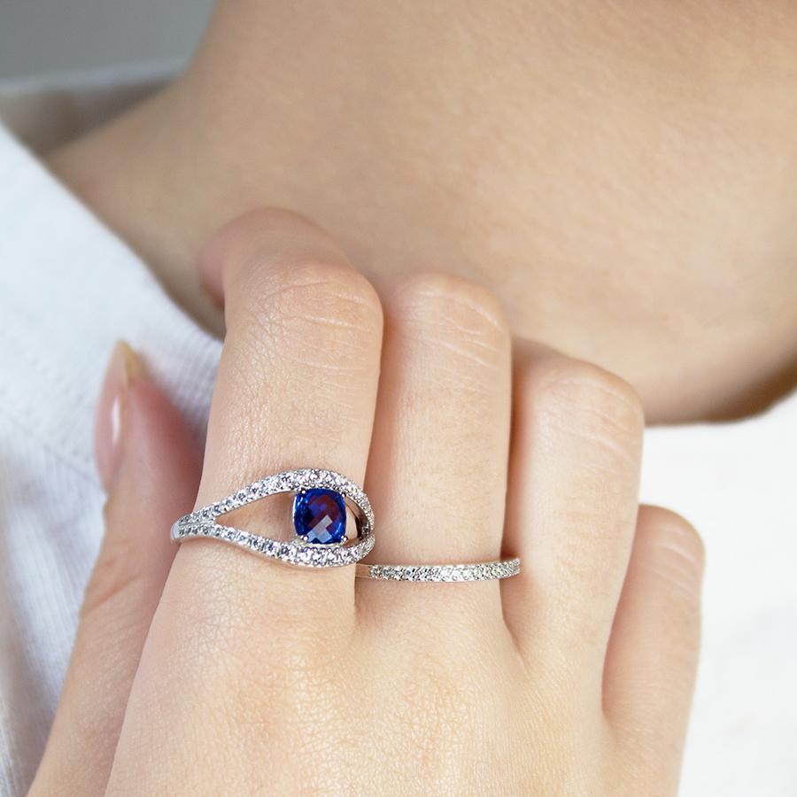 Bagues Dorjoy Bague Oeil bleu