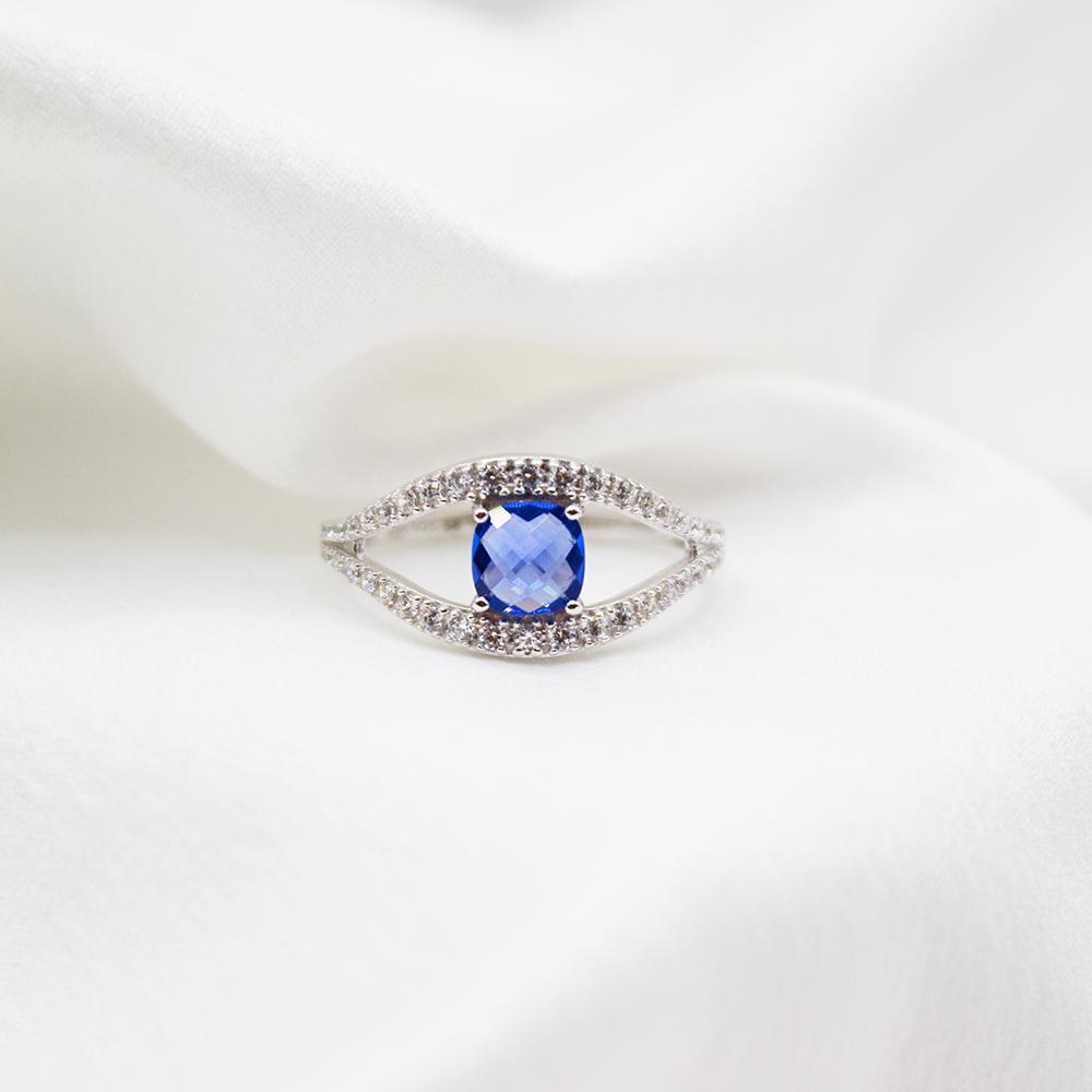 Bagues Dorjoy Bague Oeil bleu