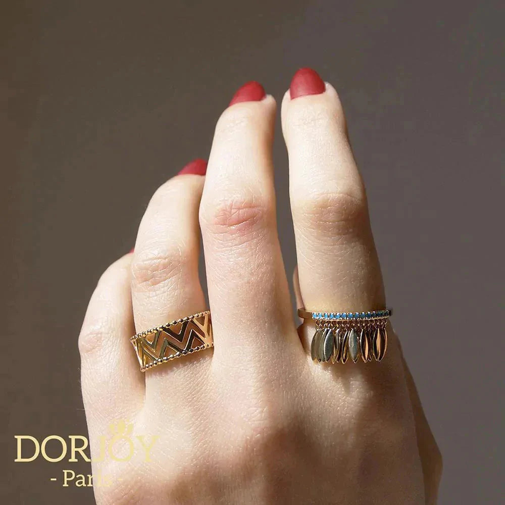 Bagues Dorjoy Bague Waves