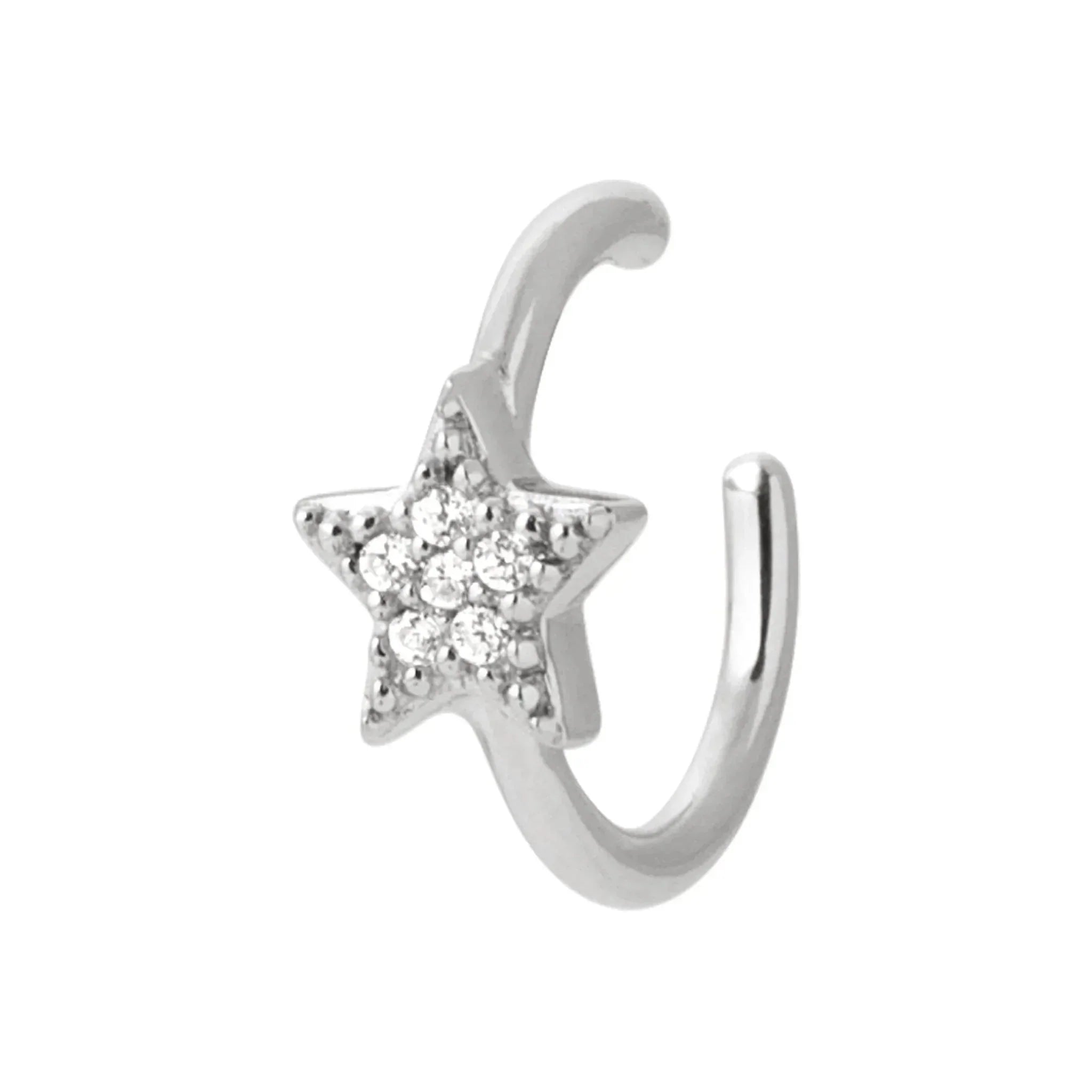 Boucles d'oreilles Dorjoy Bague d'oreille star