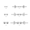 Boucles d'oreilles Dorjoy Boucles d'oreilles Boules