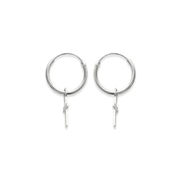 Boucles d'oreilles Dorjoy Boucles d'oreilles Créoles Croix