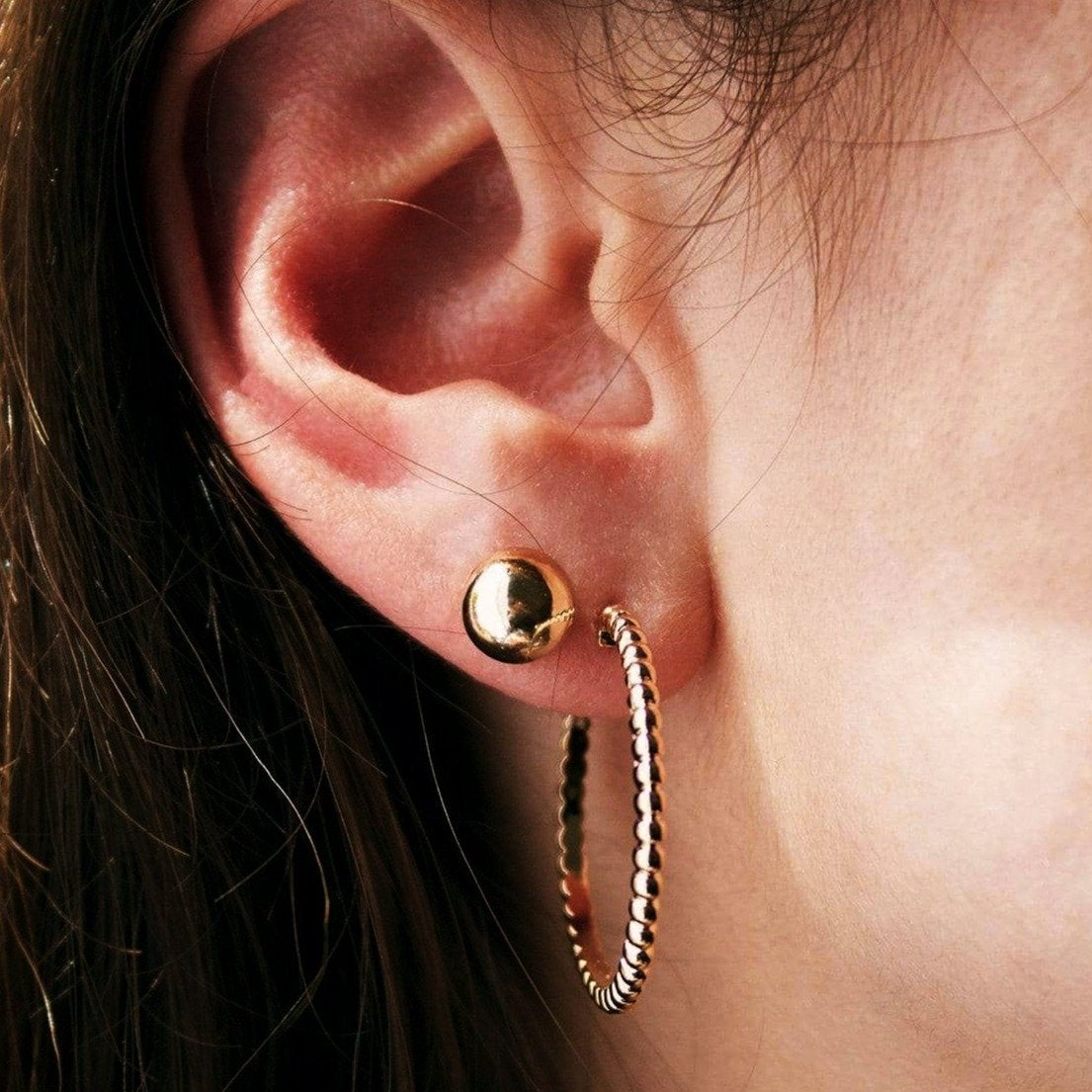Boucles d'oreilles Dorjoy Boucles d'oreilles Créoles Lina