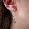Boucles d'oreilles Dorjoy Boucles d'oreilles Créoles croix cristal