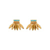 Boucles d'oreilles Dorjoy Boucles d'oreilles Diva turquoises