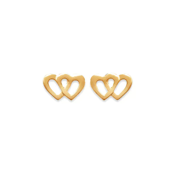 Boucles d'oreilles Dorjoy Boucles d'oreilles Double Love