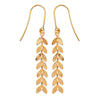 Boucles d'oreilles Dorjoy Boucles d'oreilles Epis de blé