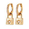 Boucles d'oreilles Dorjoy Boucles d'oreilles Lock