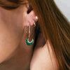 Boucles d'oreilles Dorjoy Boucles d'oreilles Luna Cristal