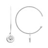 Boucles d'oreilles Dorjoy Boucles d'oreilles créoles Camélia