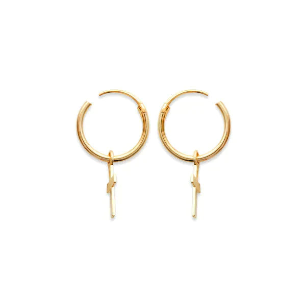 Boucles d'oreilles Dorjoy Boucles d'oreilles créoles Croix