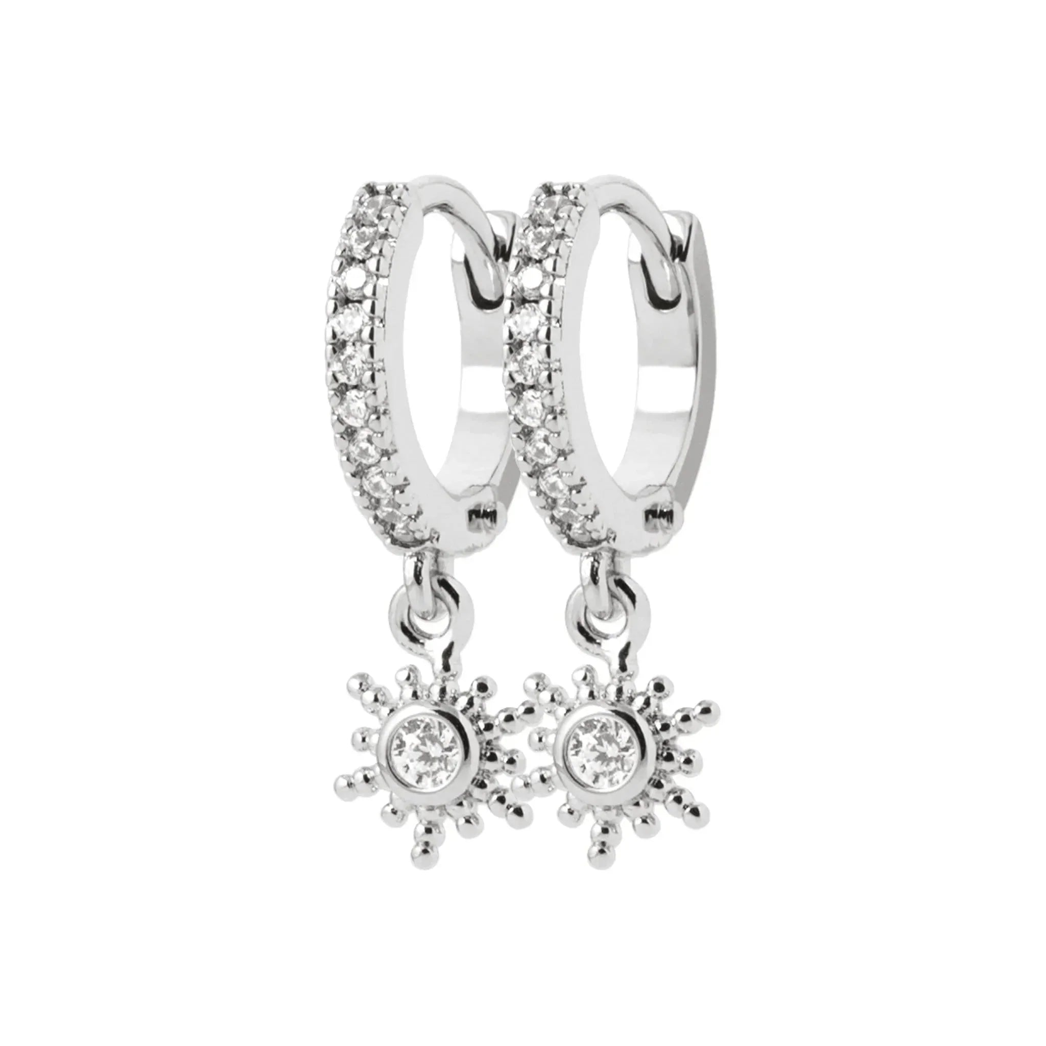 Boucles d'oreilles Dorjoy Boucles d'oreilles créoles Flocon