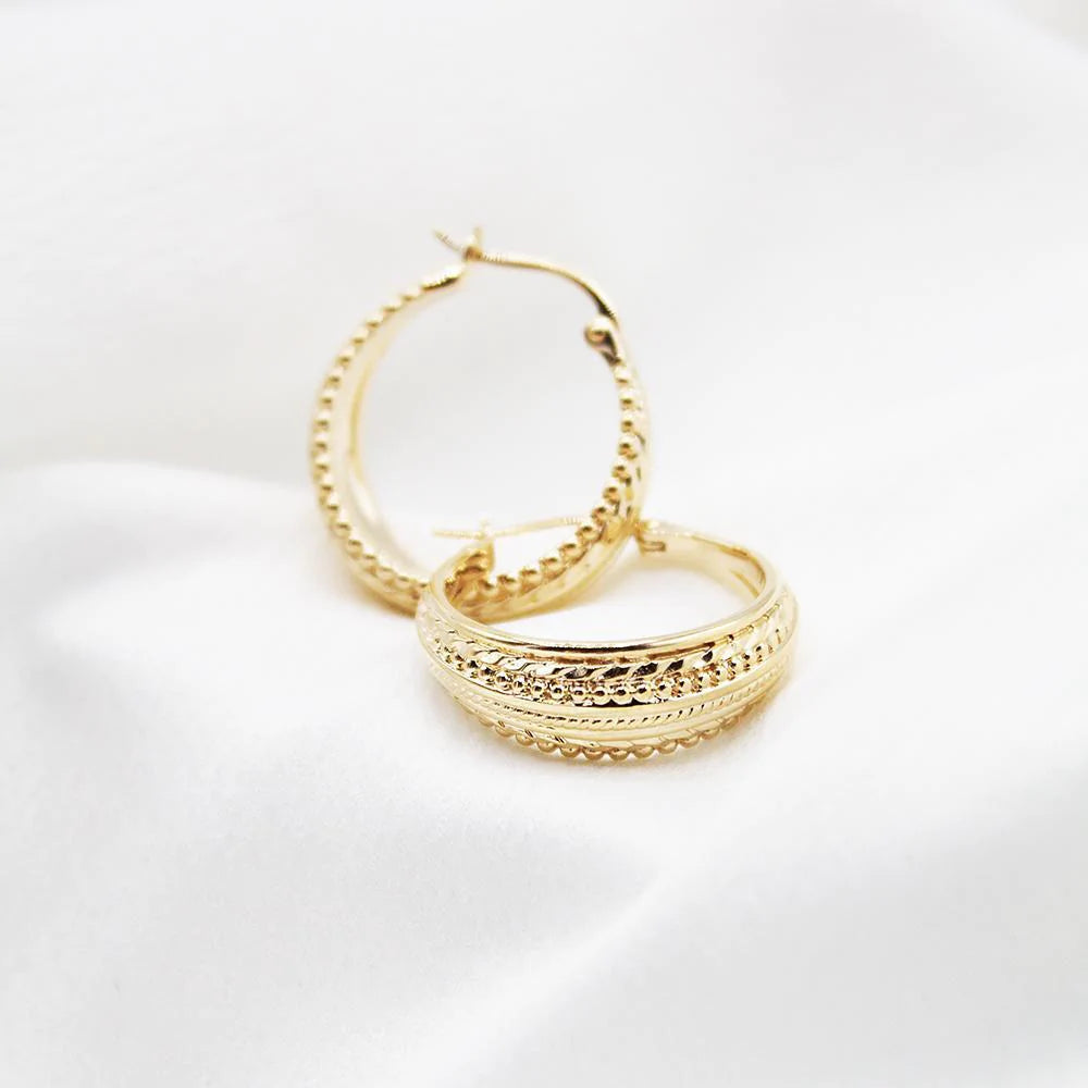 Boucles d'oreilles Dorjoy Boucles d'oreilles créoles Marjorie