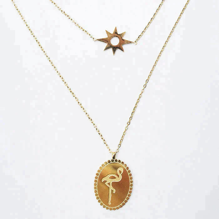 Colliers Dorjoy Collier Flamant Star