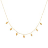 Colliers Dorjoy Collier feuilles pendantes