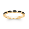 Bagues Dorjoy Bague Louise Noire