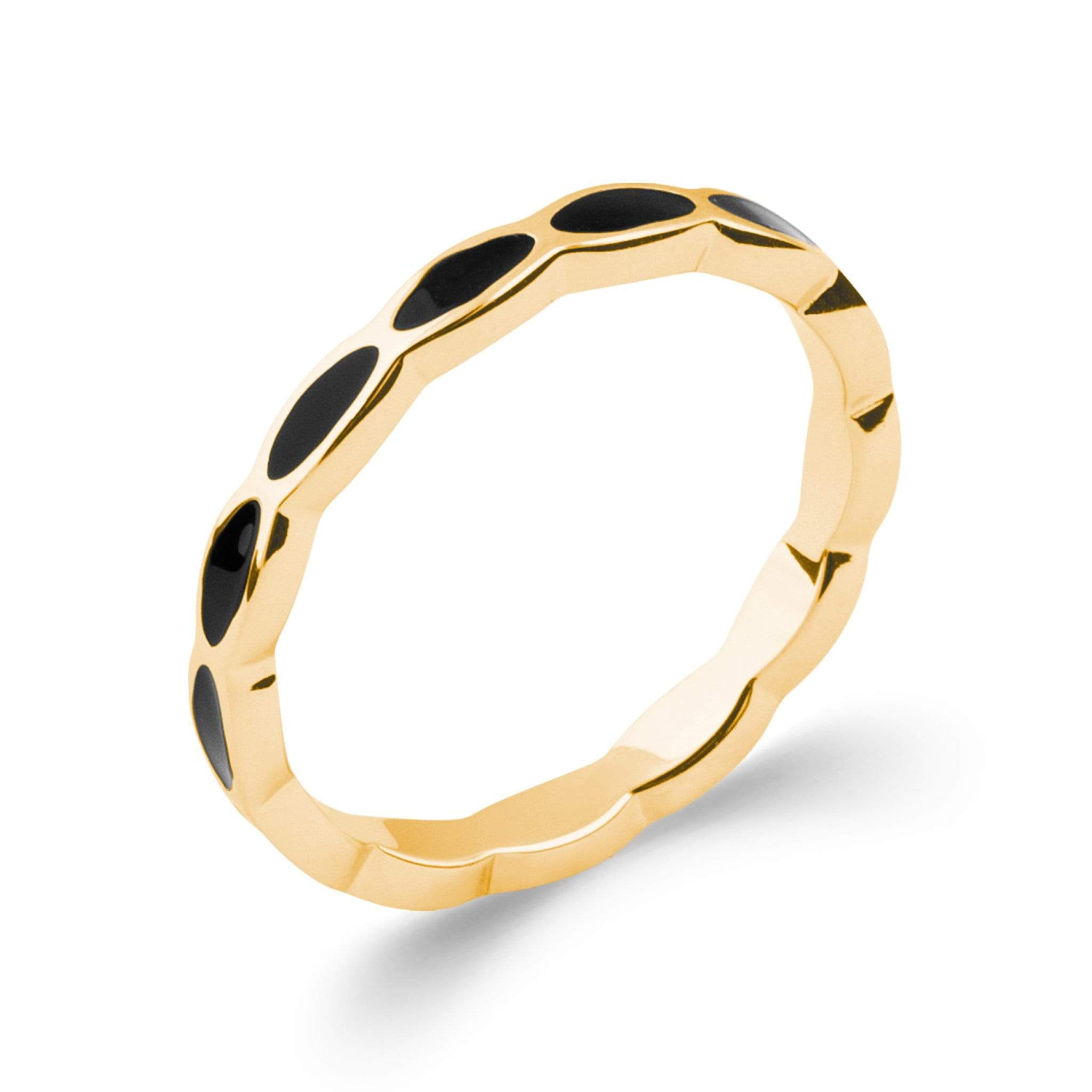 Bagues Dorjoy Bague Louise Noire