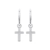 Boucles d'oreilles Dorjoy Boucles d'oreilles Créoles Croix