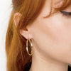 Boucles d'oreilles Dorjoy Boucles d'oreilles Créoles Églantine