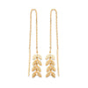 Boucles d'oreilles Dorjoy Boucles d'oreilles Epis de blé pendantes